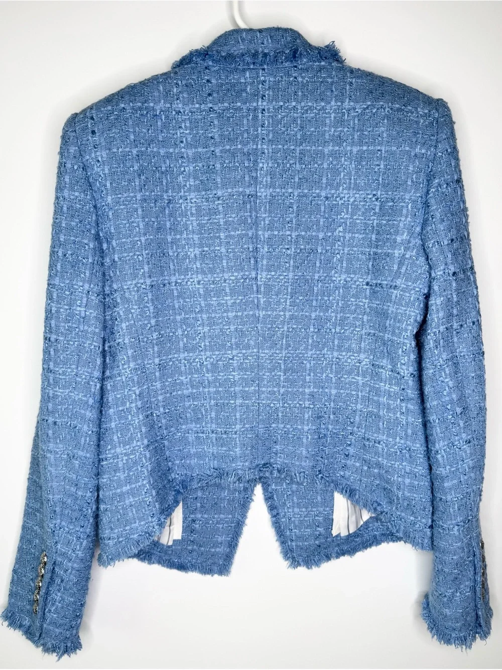 Veronica Beard Hosanna Tweed Dickey Jacket